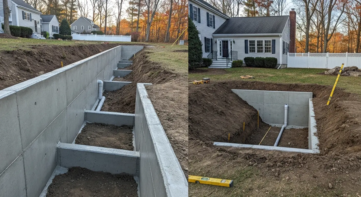 Foundation repair work