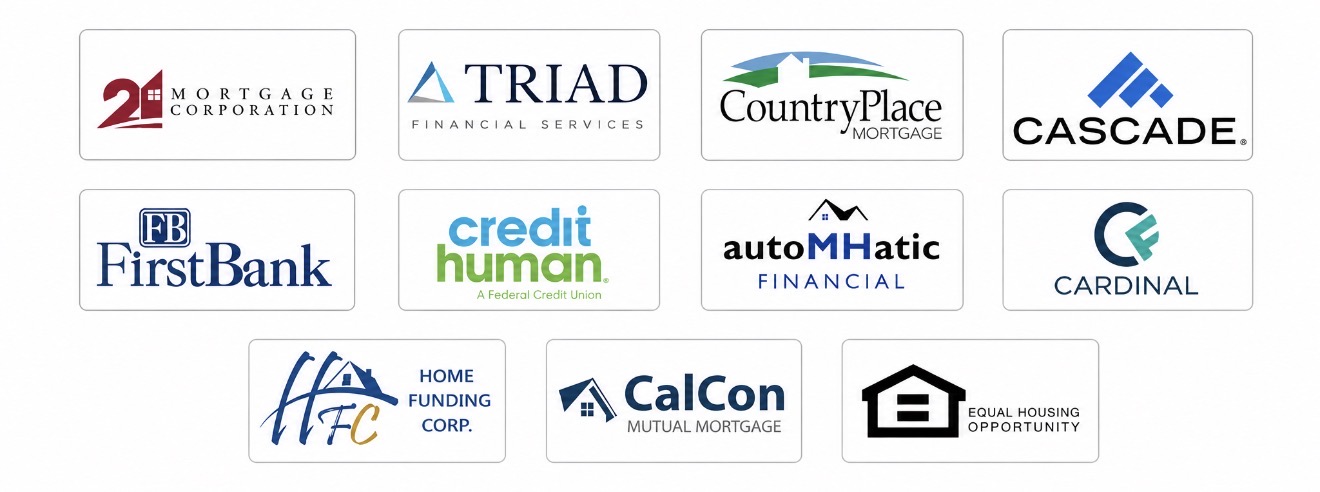 Manufactured home manufacturers and financing partners