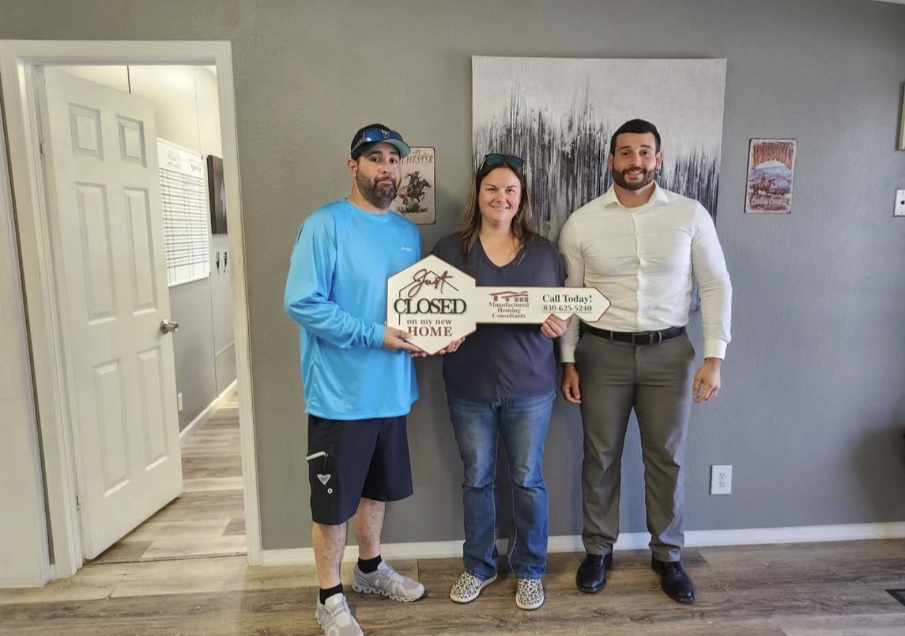 Customer closing photo