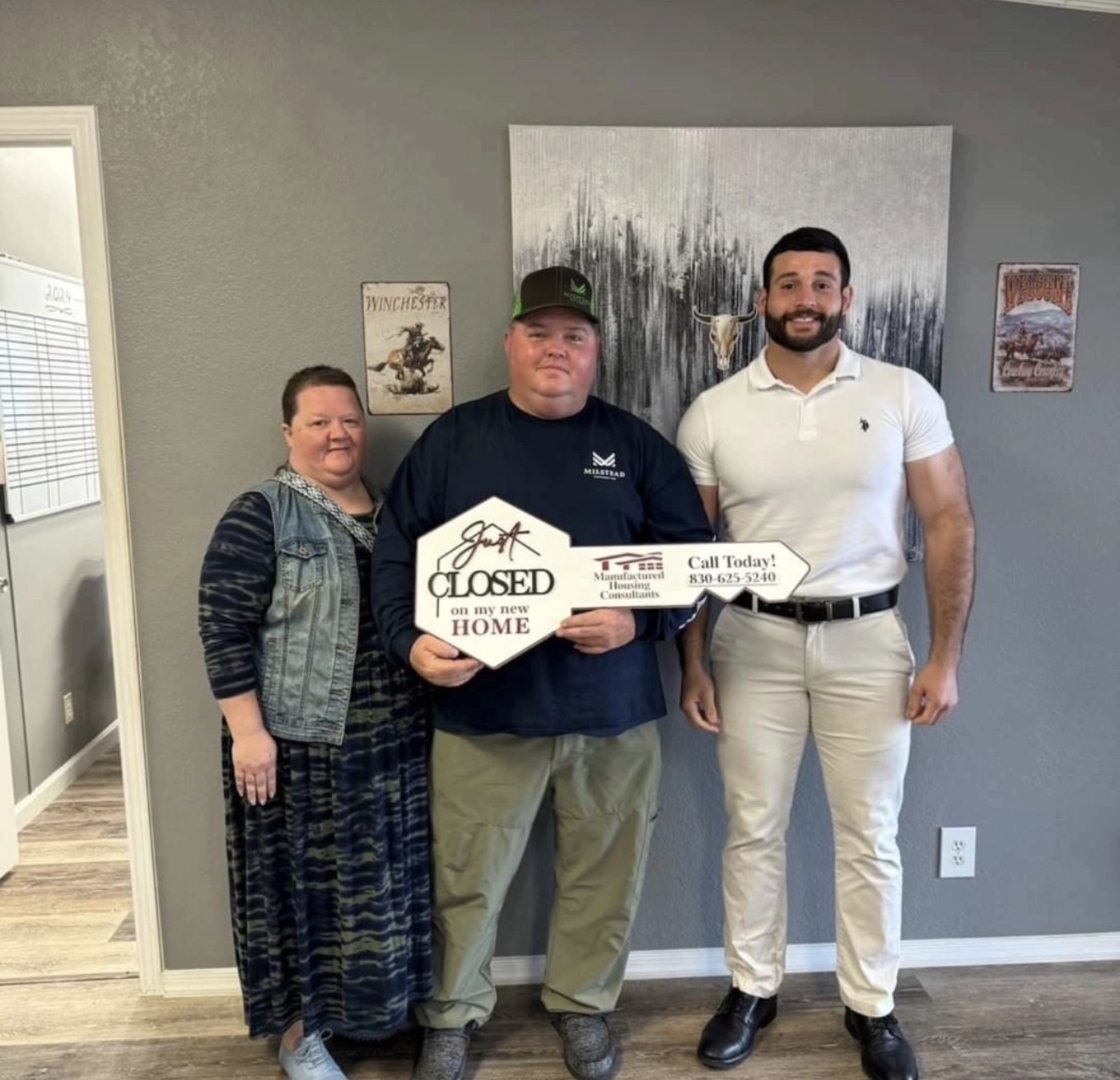 Customer closing photo