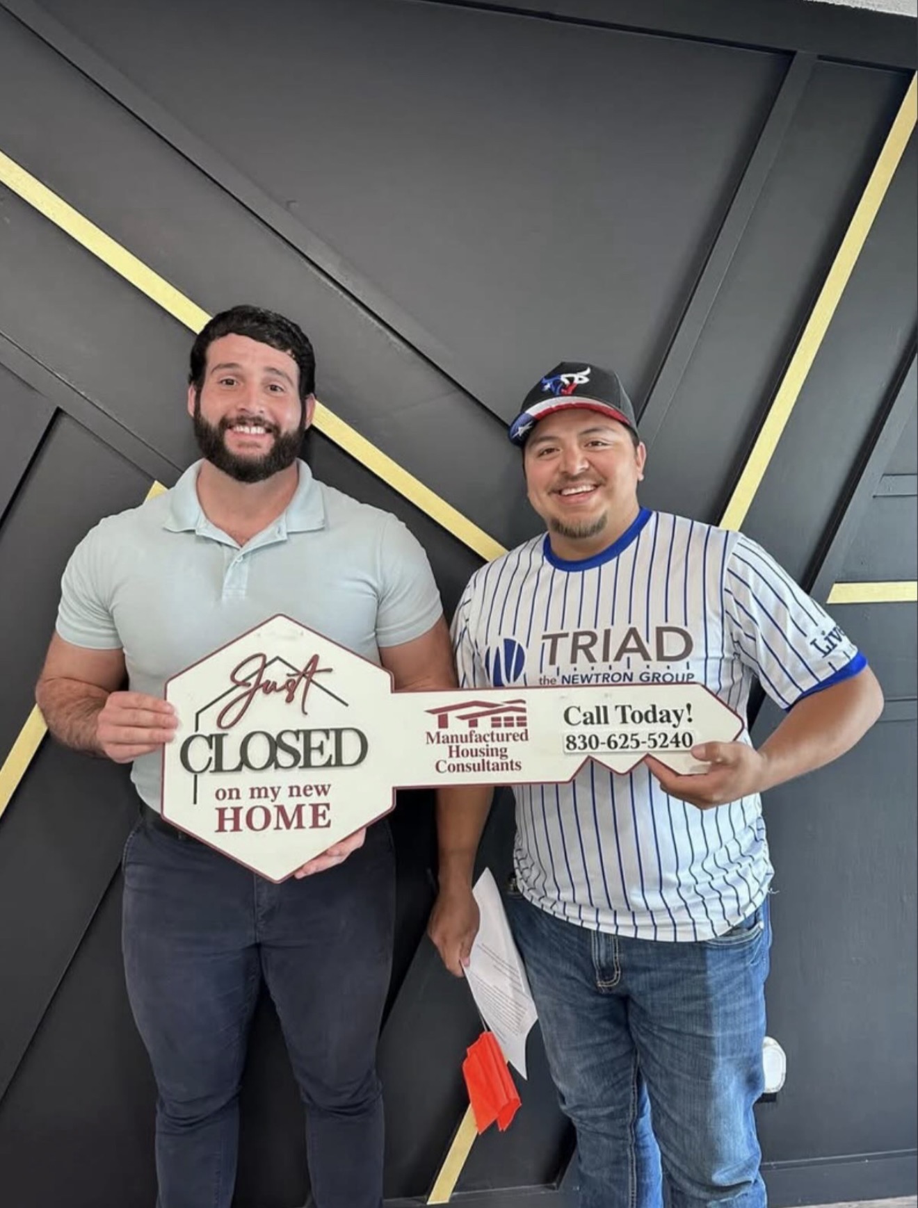 Customer closing photo