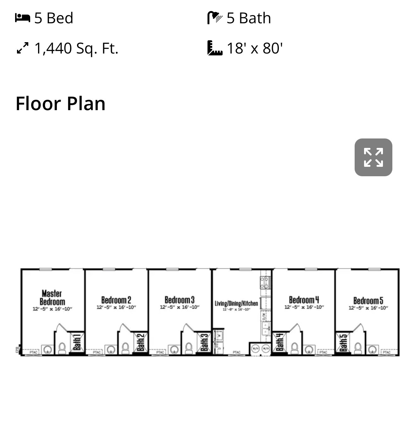 The Willow — 5 bed 5 bath manufactured home in Texas