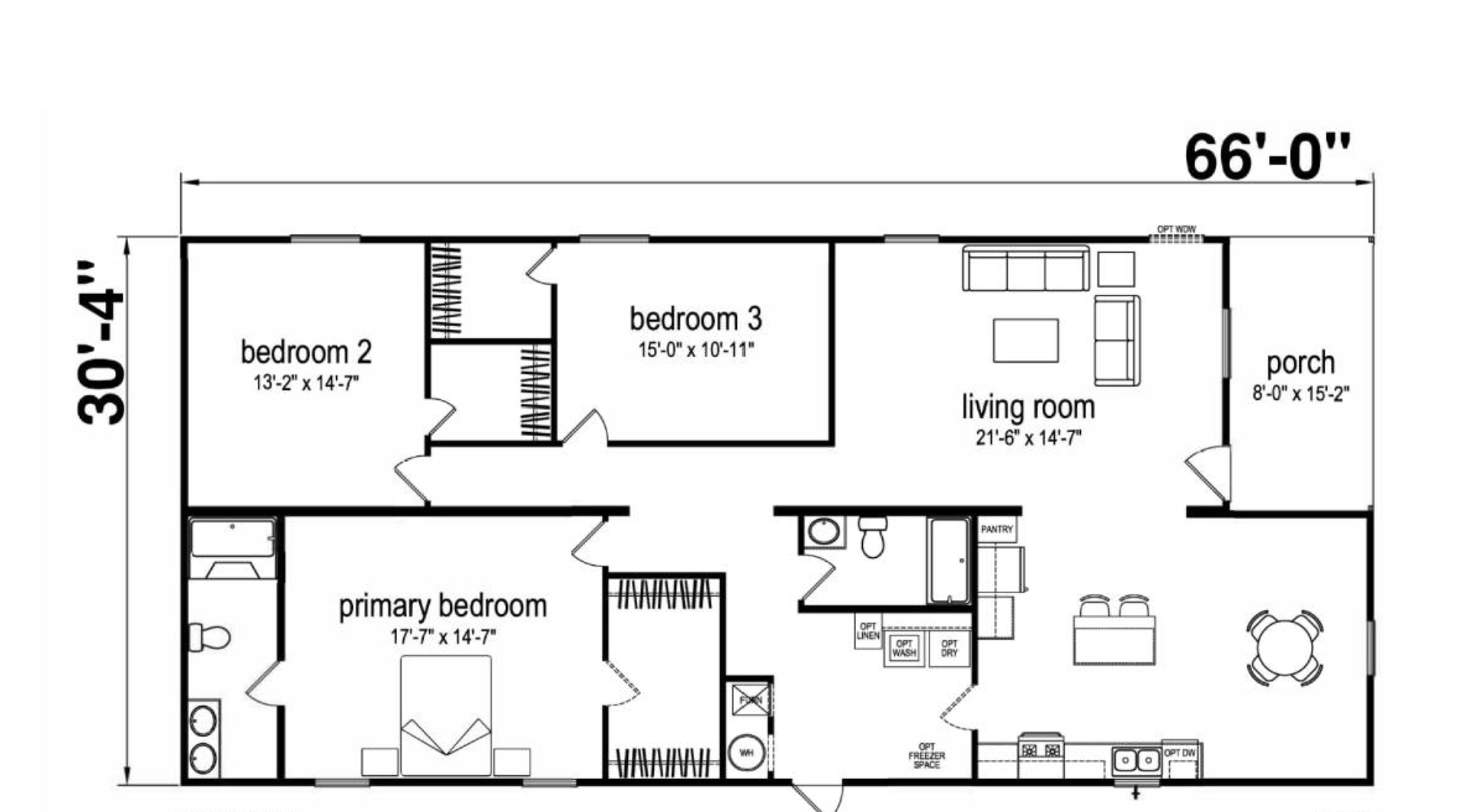 The Mayfair floor plan layout