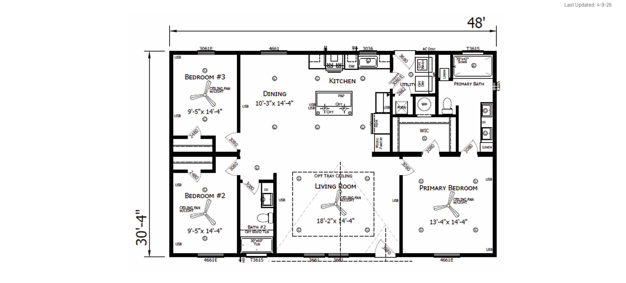 The Pines — 3 bed 2 bath manufactured home in Texas