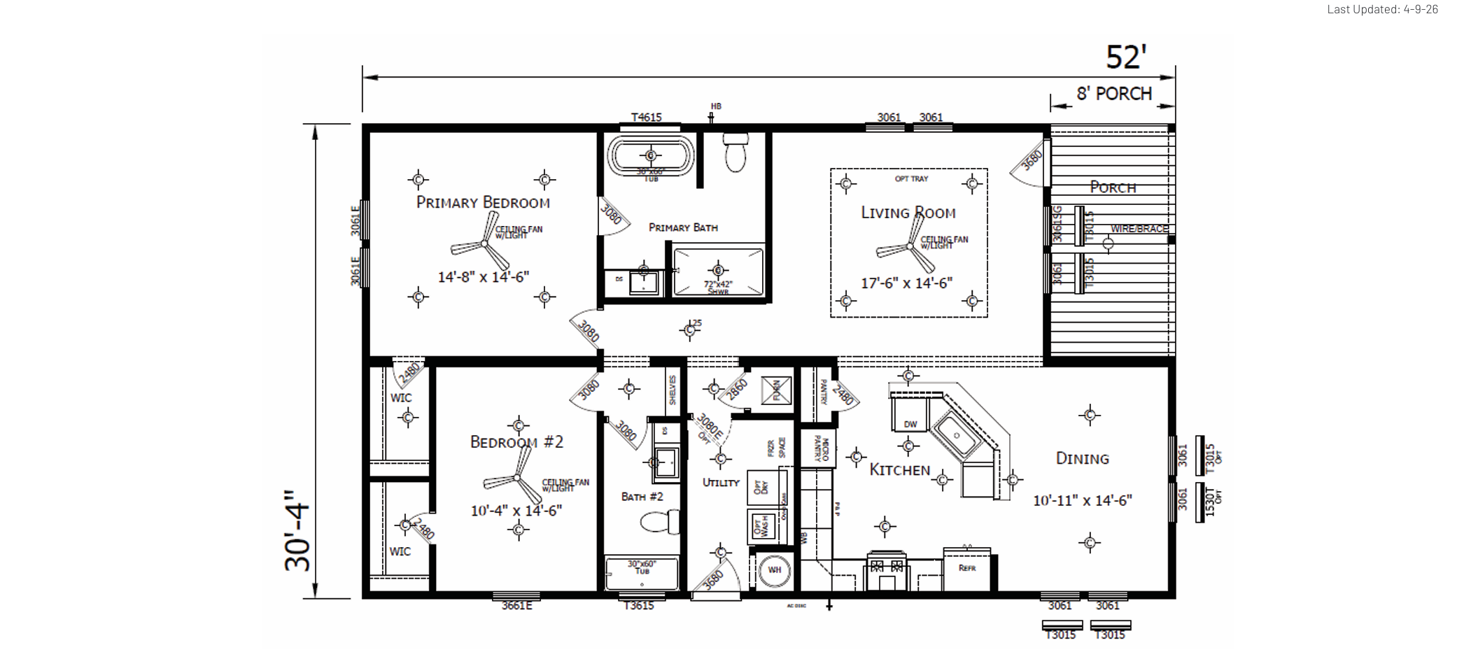 The Zenith — 3 bed 2 bath manufactured home in Texas