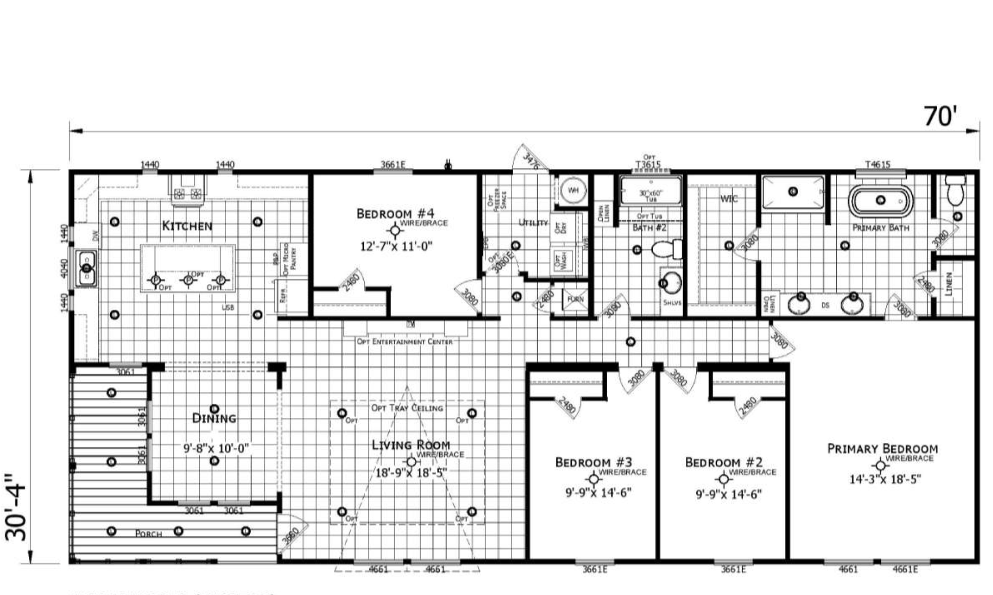 The Rizz — 4 bed 2 bath manufactured home in Texas