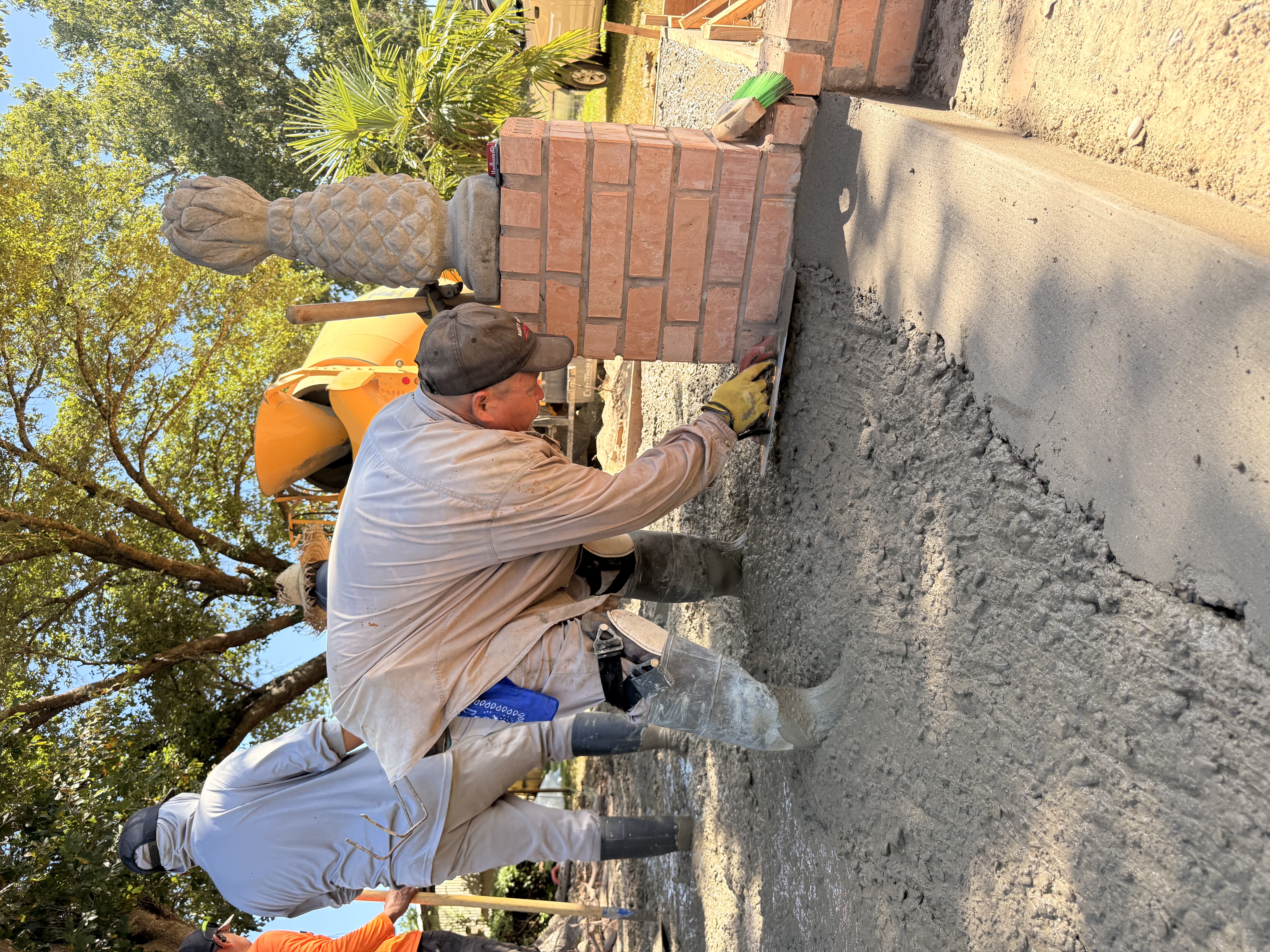 Decorative Patio Installation — Tyler, TX