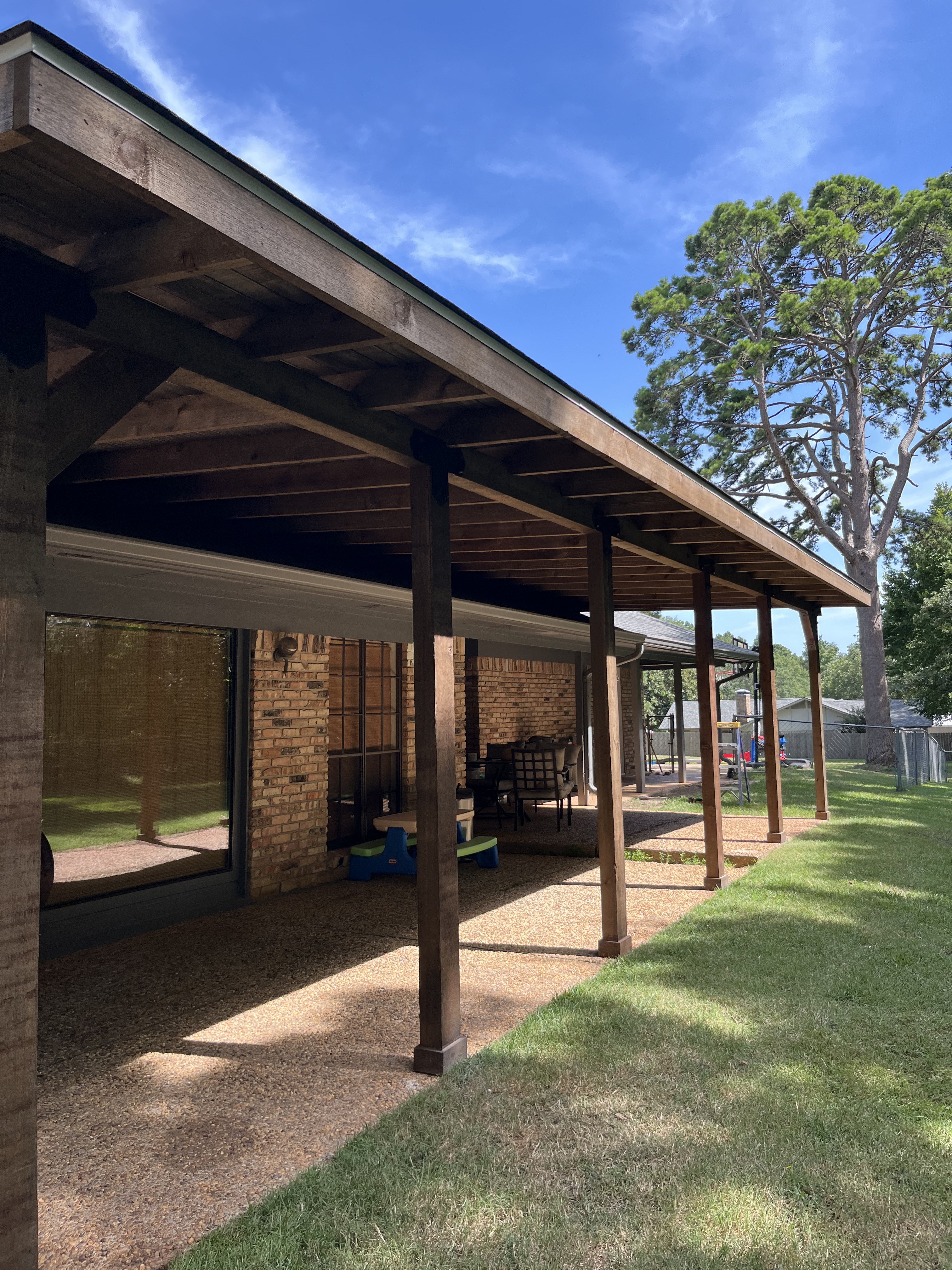 Cedar Hillside Retaining Wall & Privacy Fence - DNR Projects Palestine TX