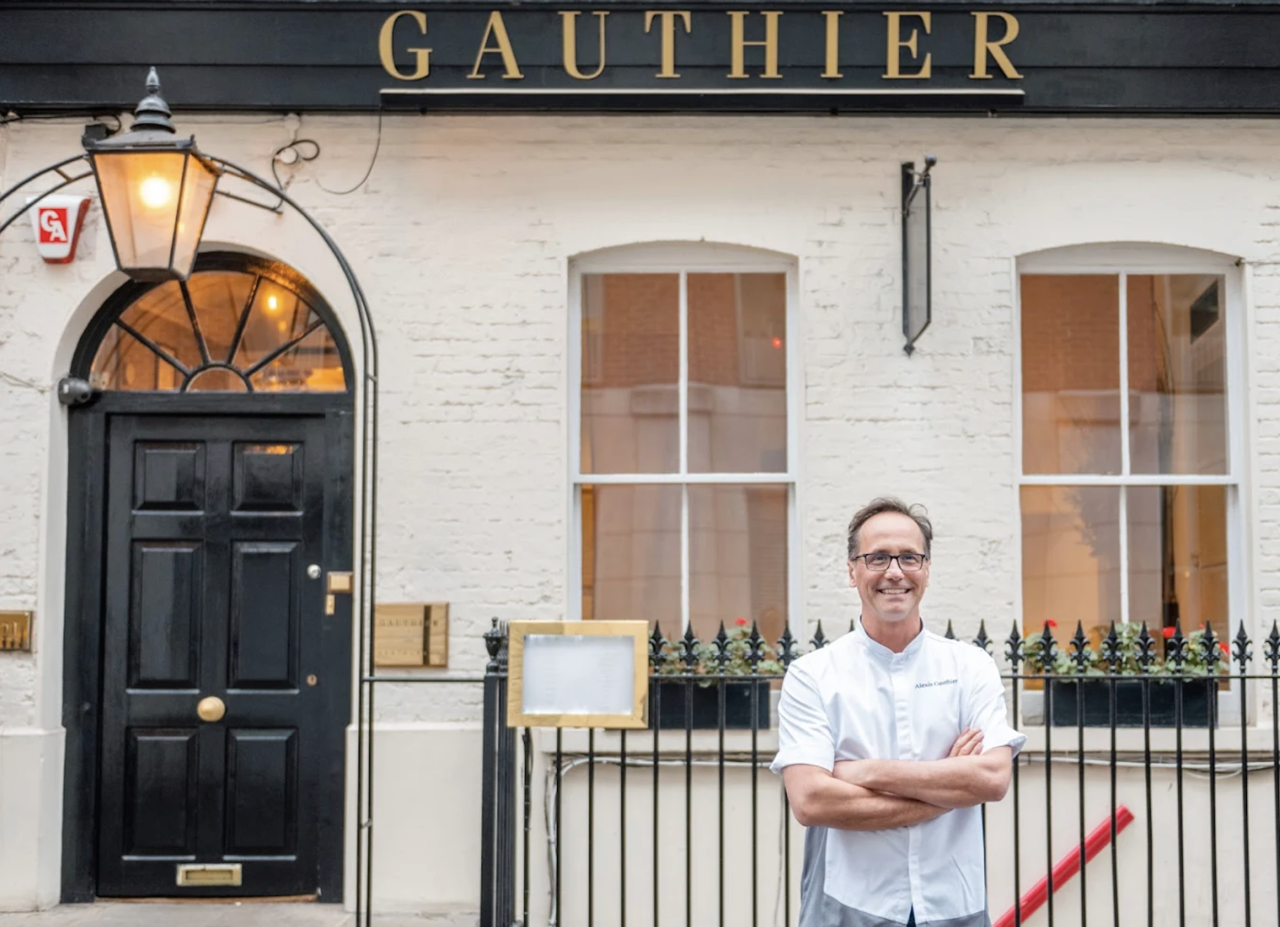 Private dining room at Gauthier Soho