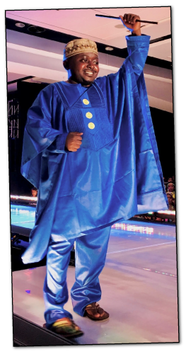 Founder of Little People of Africa Foundation, a community leader and advocate for people with dwarfism.