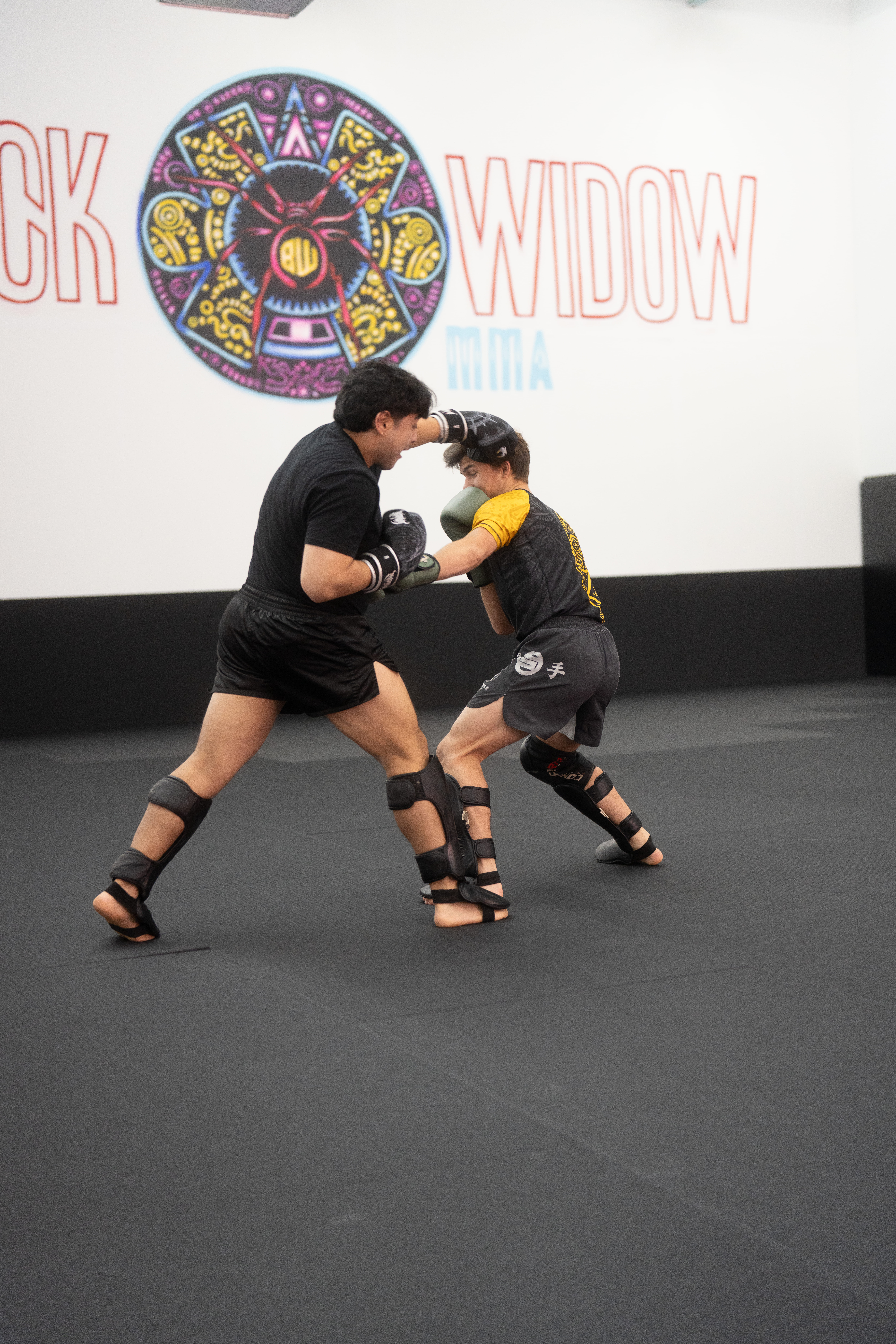 Boxing at Black Widow MMA