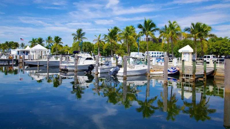 Panoramic view of Miami Beach listings