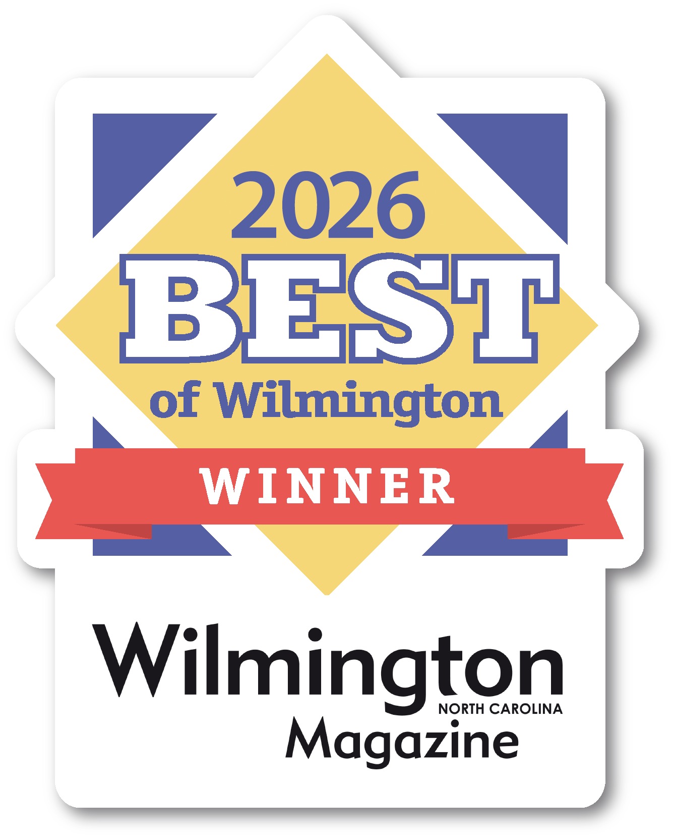 Best of Wilmington 2026 winner badge