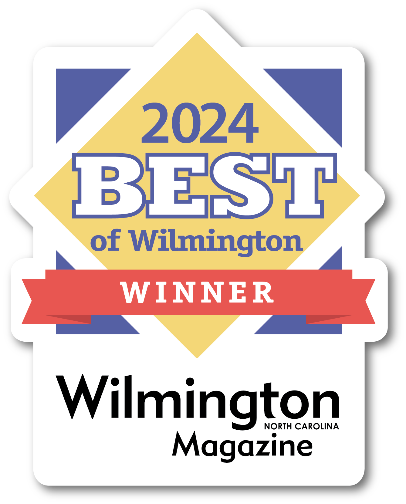 Best of Wilmington 2024 winner badge