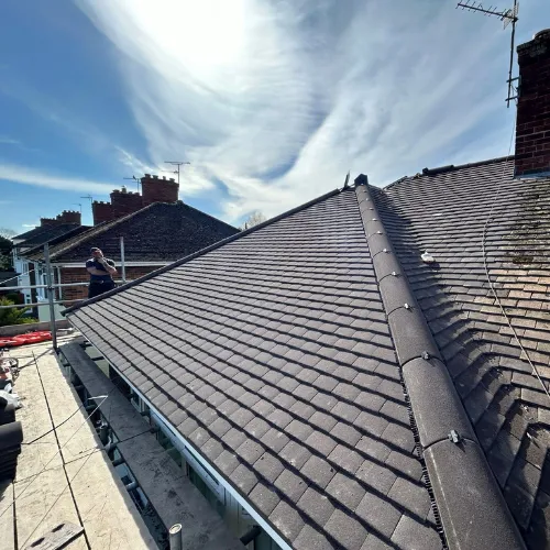 Recent roof project