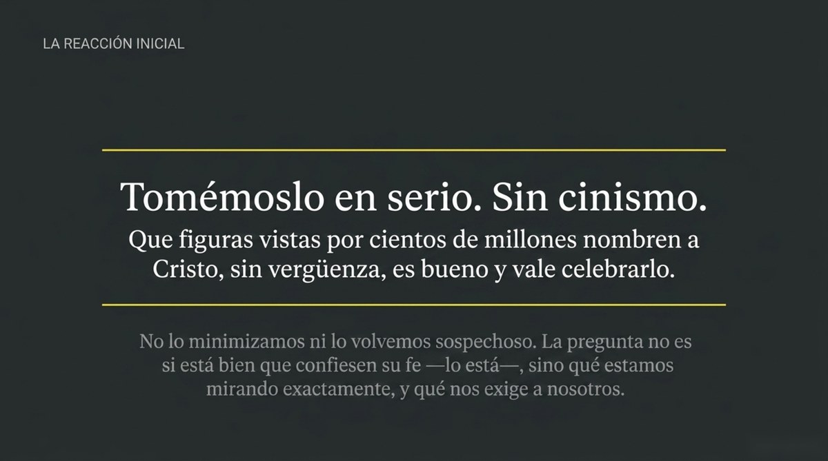 Tomémoslo en serio