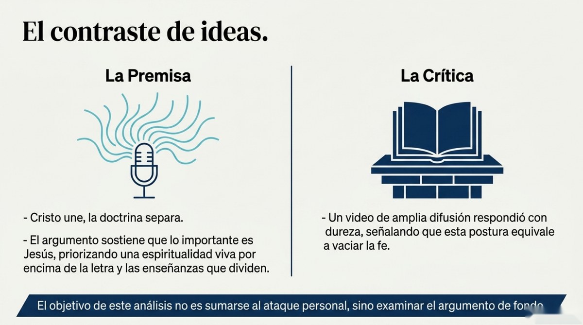 El contraste de ideas