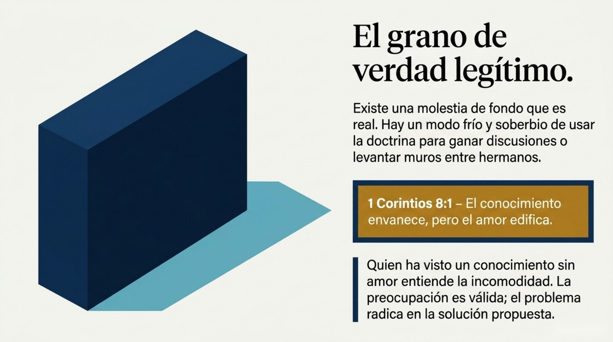 El grano de verdad legítimo