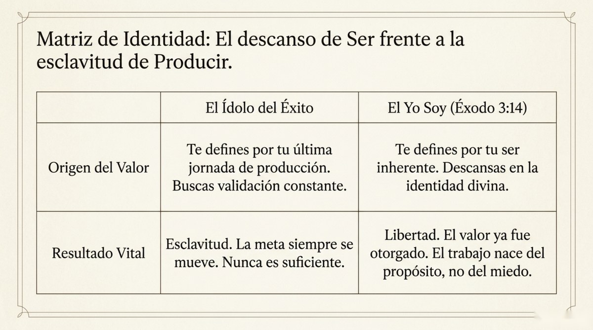 Ser frente a producir