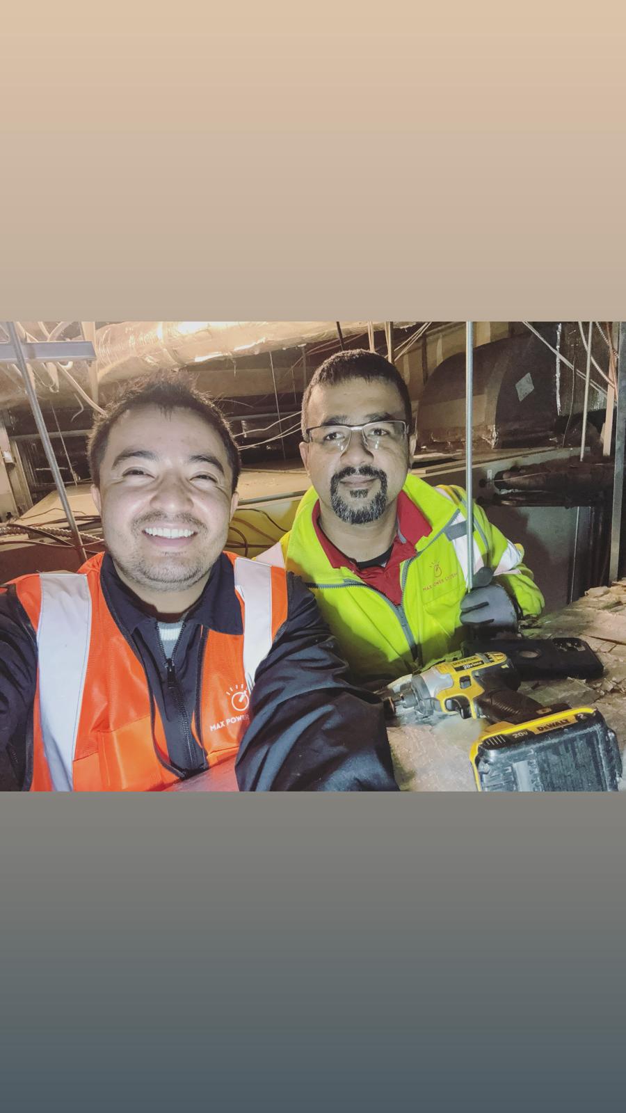 Max HVAC Systems installation team in Virginia