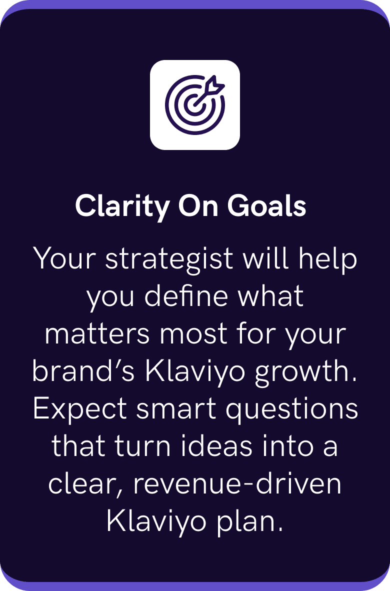 Clarity On Goals 
