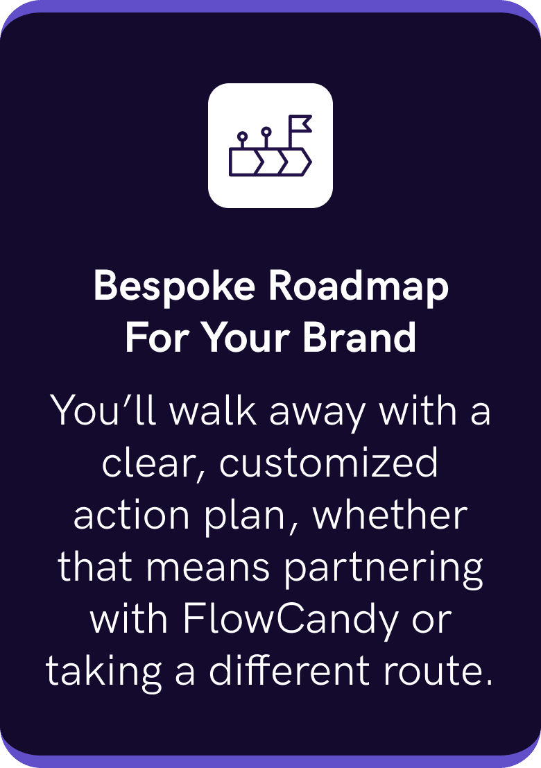 Bespoke Roadmap For Your Brand