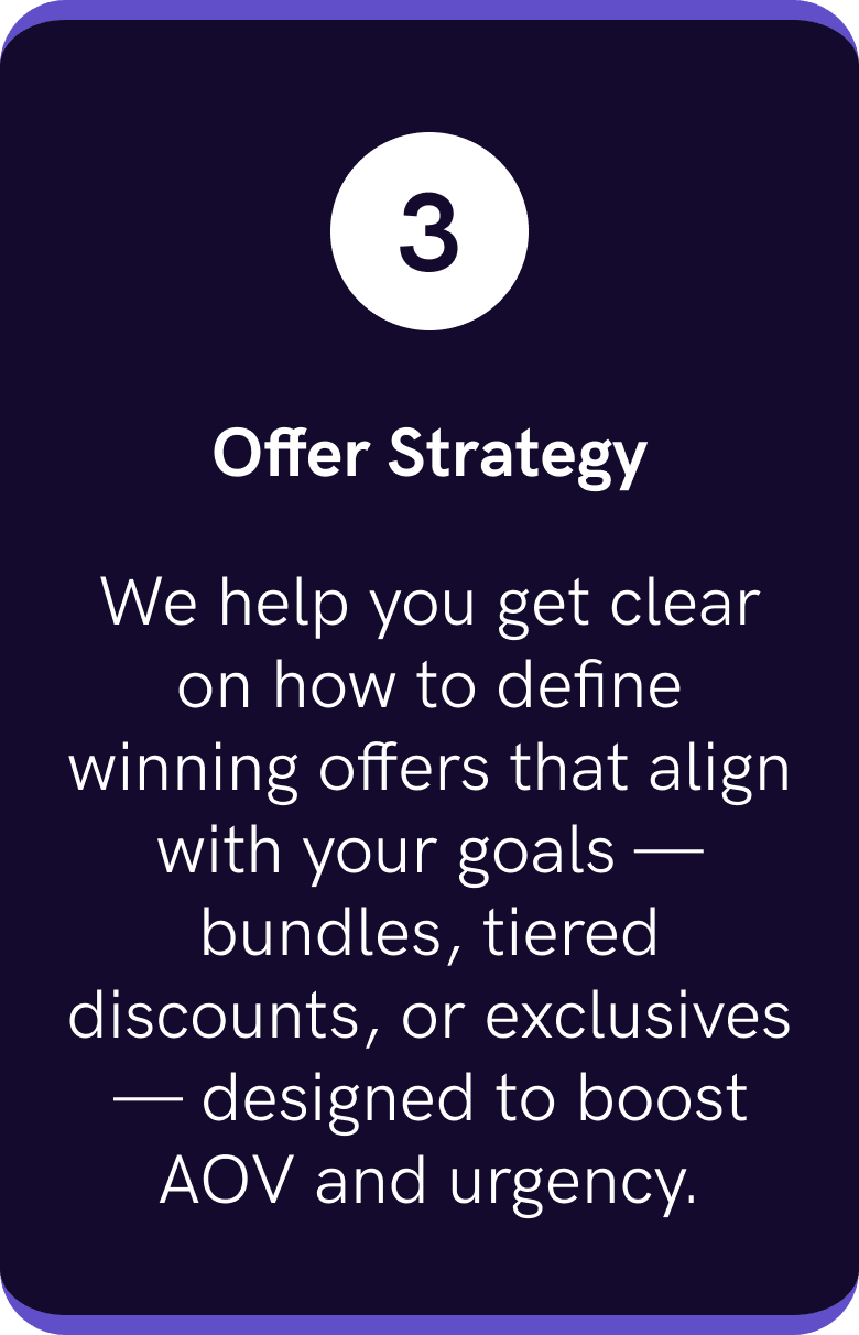 Offer Strategy