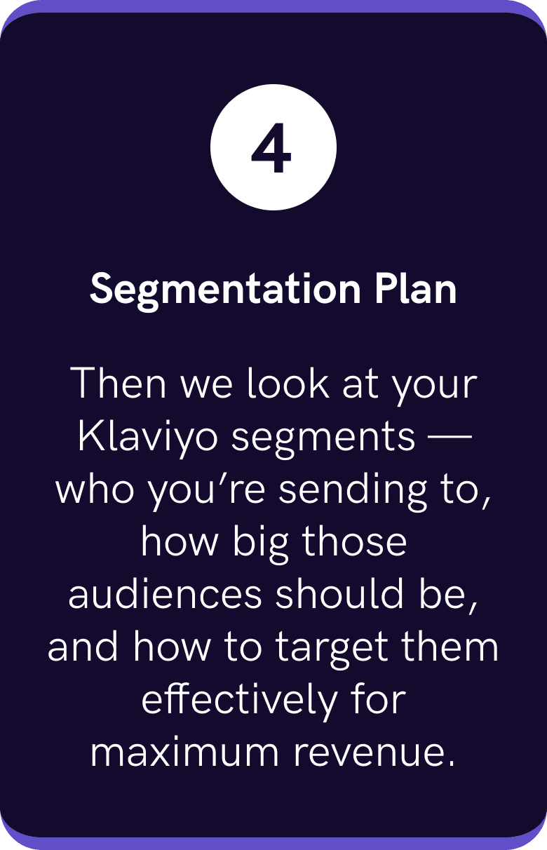 Segmentation Plan