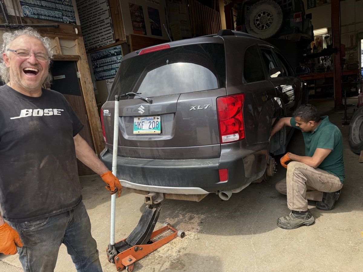 The Jeep Doctor team at work — Winnipeg Jeep specialist