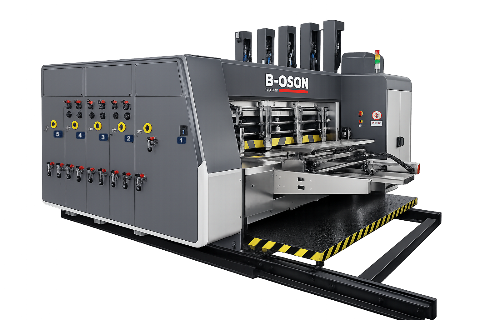 BOSON Tera Pack Flexo Printer-Slotter