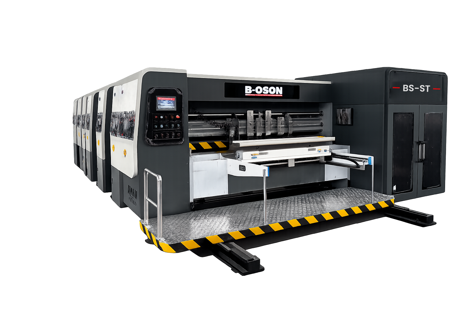 BOSON Tera Pack Flexo Printer-Slotter Detail