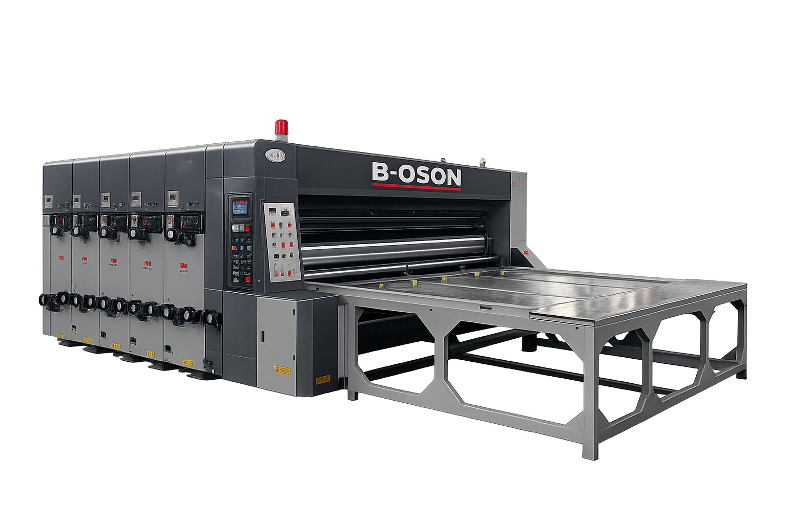 Chain Feed Table Printing Slotting Die Cutting Machine