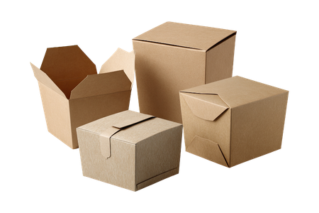 Branded corrugated retail boxes for supermarket and grocery distribution