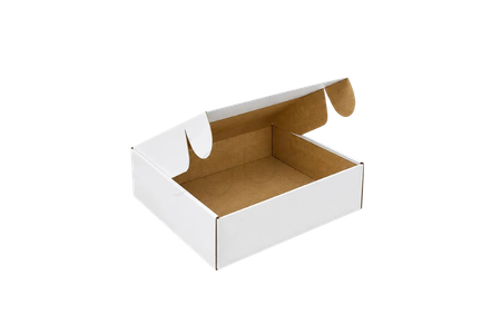 Branded corrugated retail boxes for e-commerce parcel distribution