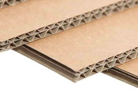 Printable corrugated board for converters serving branded retail packaging