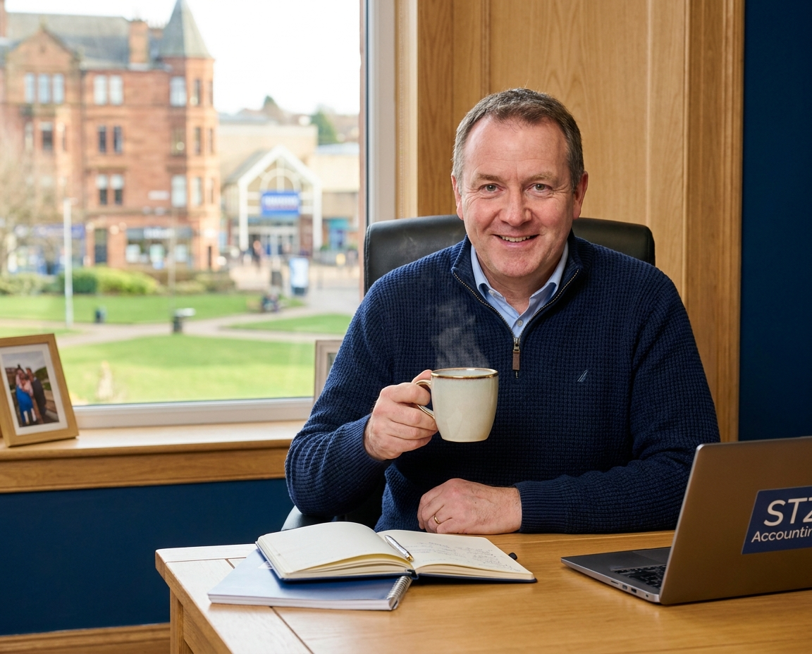 Qualified accountant serving East Kilbride businesses and sole traders remotely from South Lanarkshire