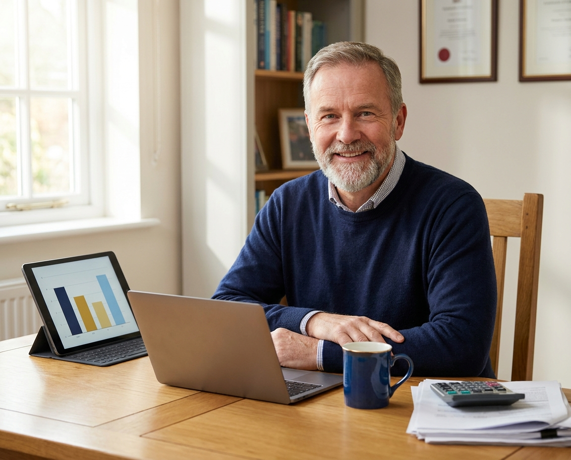 David Roseweir of STZ Accounting handling self assessment tax returns for sole traders across Scotland and the UK