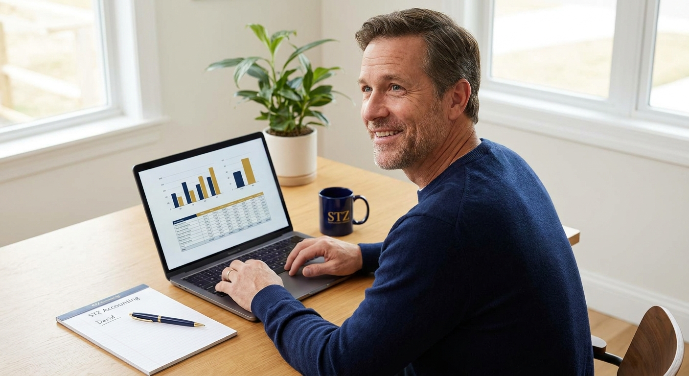 David Roseweir providing bookkeeping services to small business owners across Scotland and the UK