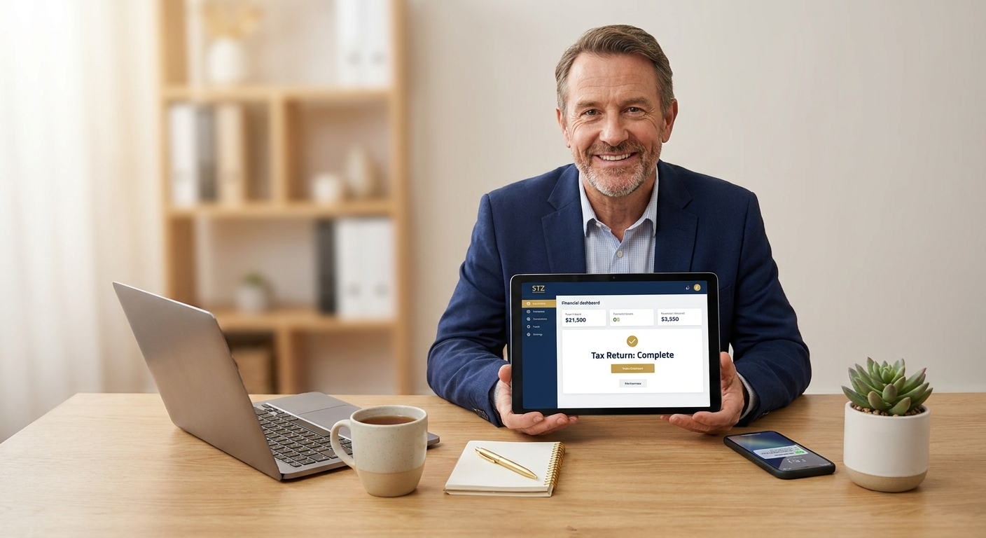 David Roseweir of STZ Accounting, specialist in self assessment for contractors across Scotland and the UK