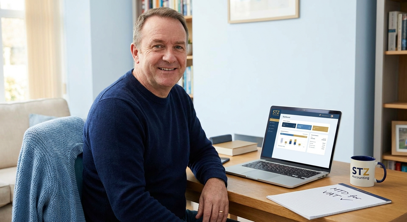 David Roseweir, STZ Accounting, MTD for VAT compliance specialist based in Strathaven, South Lanarkshire