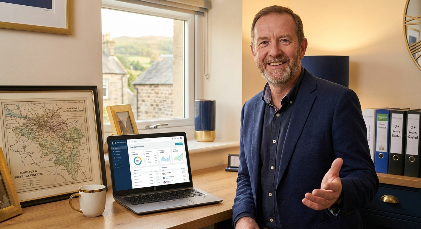 David Roseweir, qualified accountant serving businesses in Hamilton, South Lanarkshire