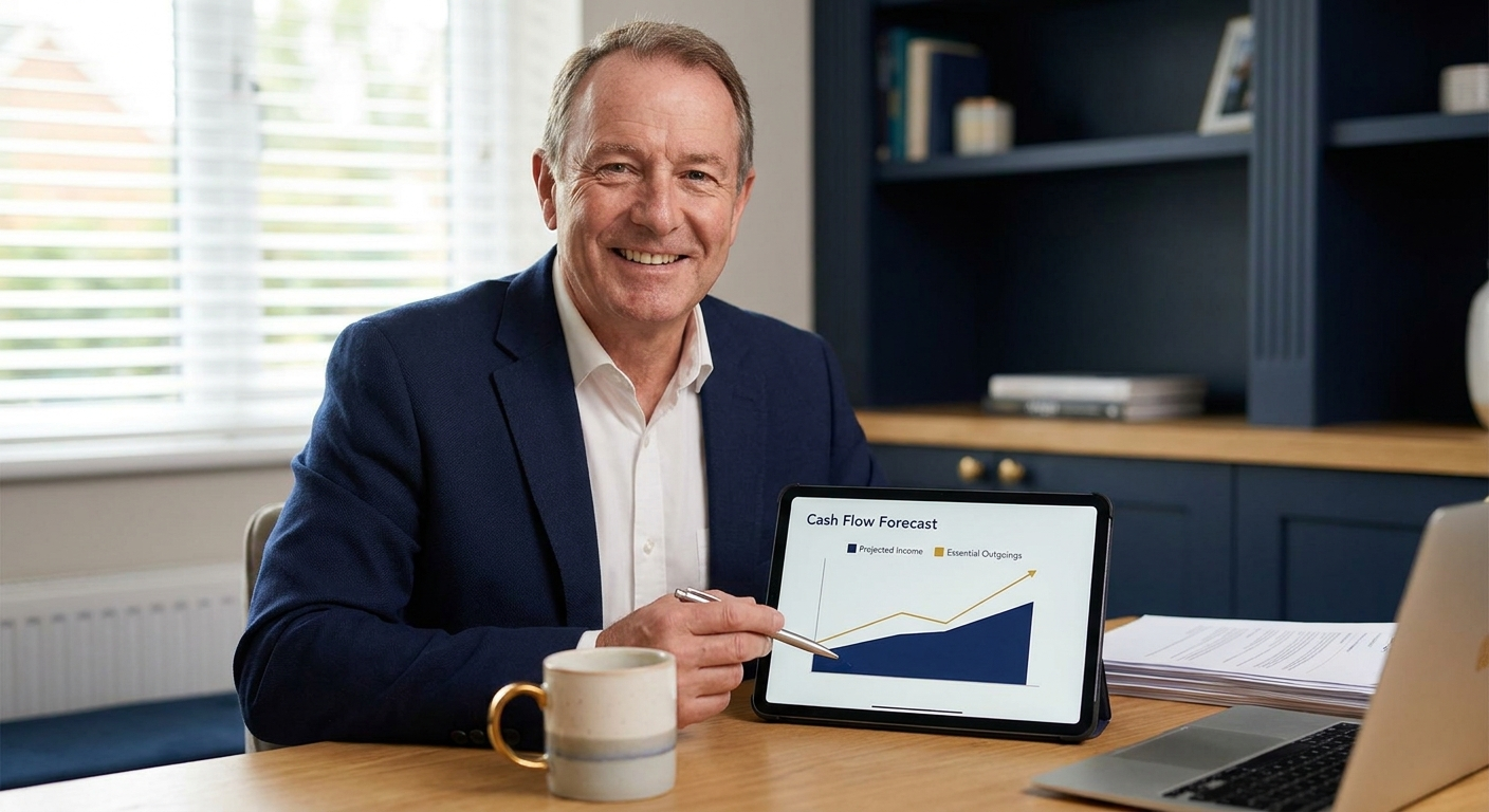 David Roseweir, STZ Accounting, providing a cash flow forecasting service to small business owners across Scotland and the UK