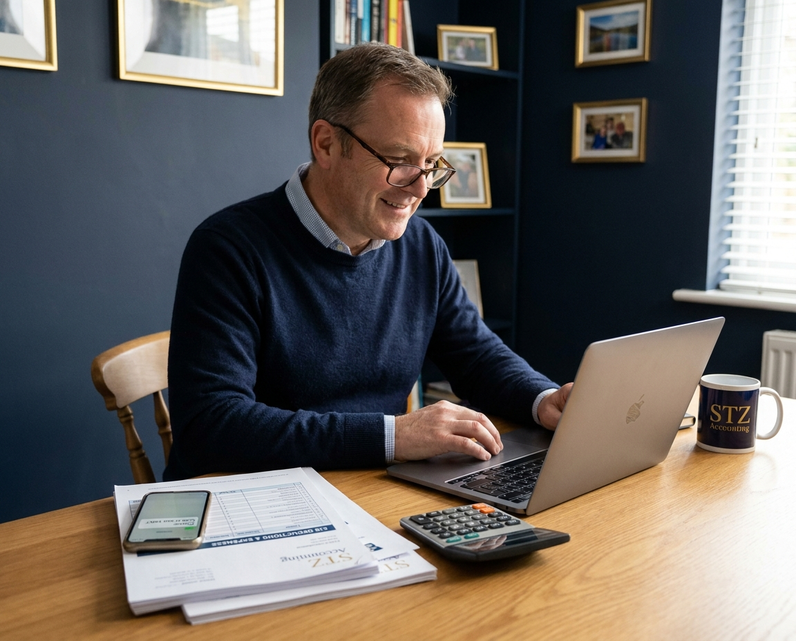 CIS bookkeeping for subcontractors service with STZ Accounting