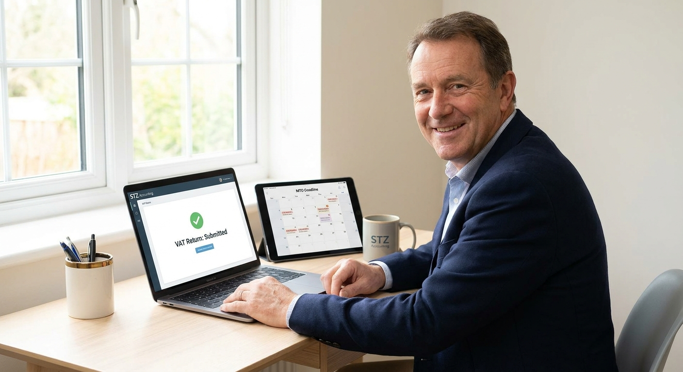 David Roseweir, STZ Accounting, Making Tax Digital accounting support for sole traders and small businesses across Scotland and the UK