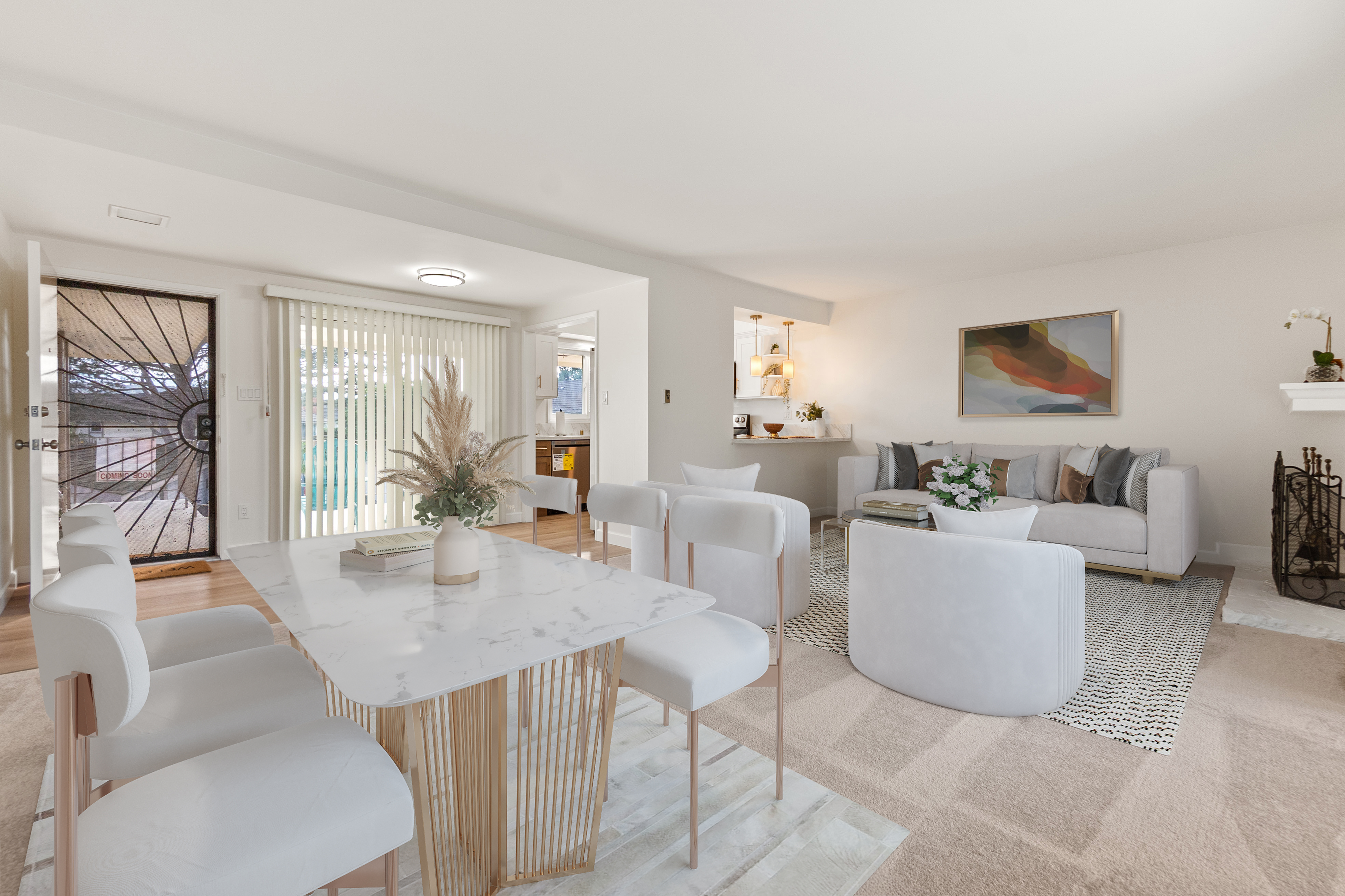 Interior of the home