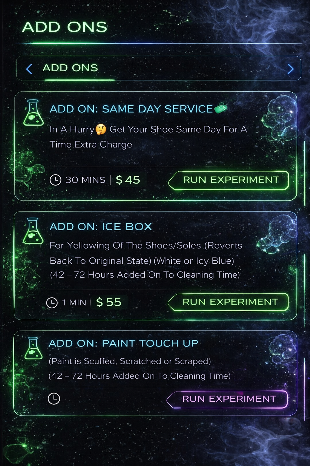 Additional Shoe Instruction 2