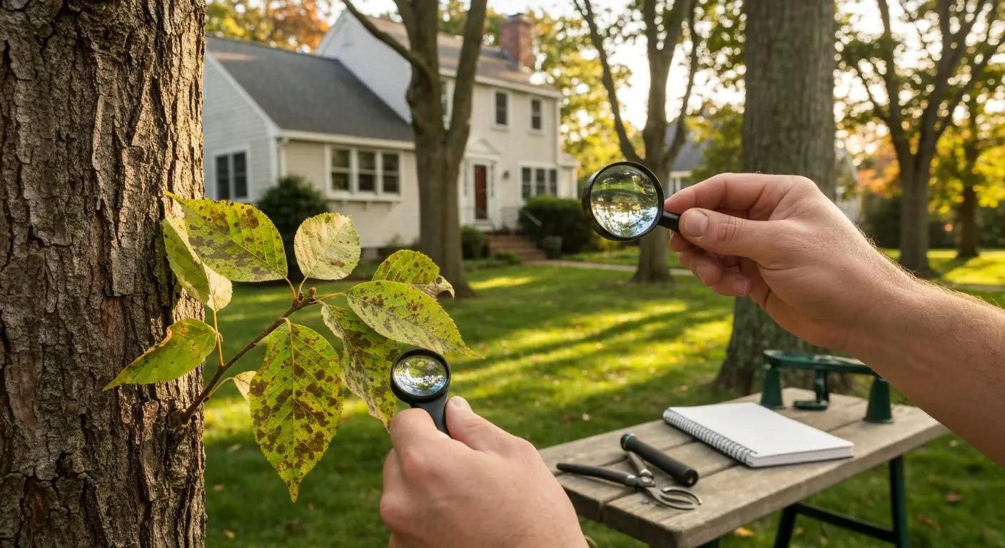 Tree disease diagnosis