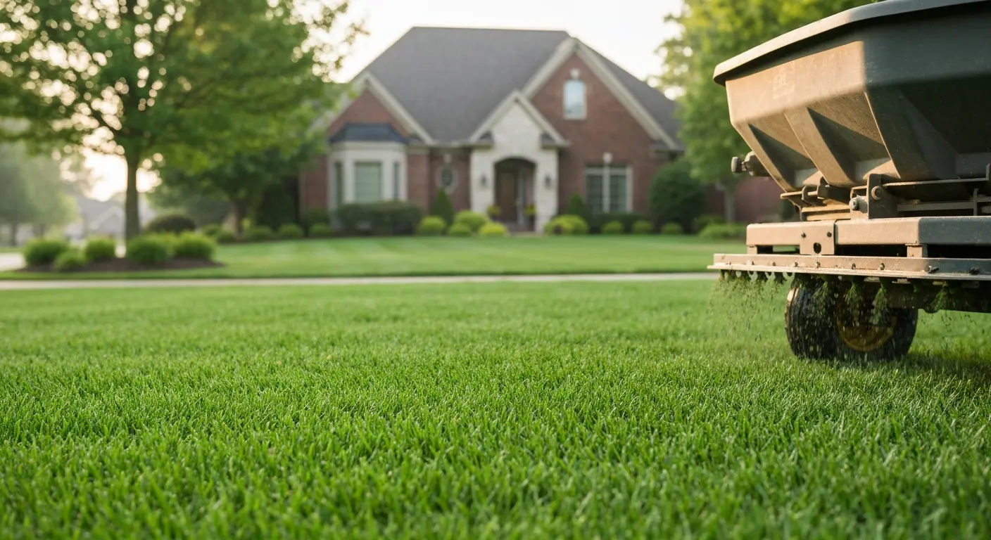 Lawn fertilization service in Carmel