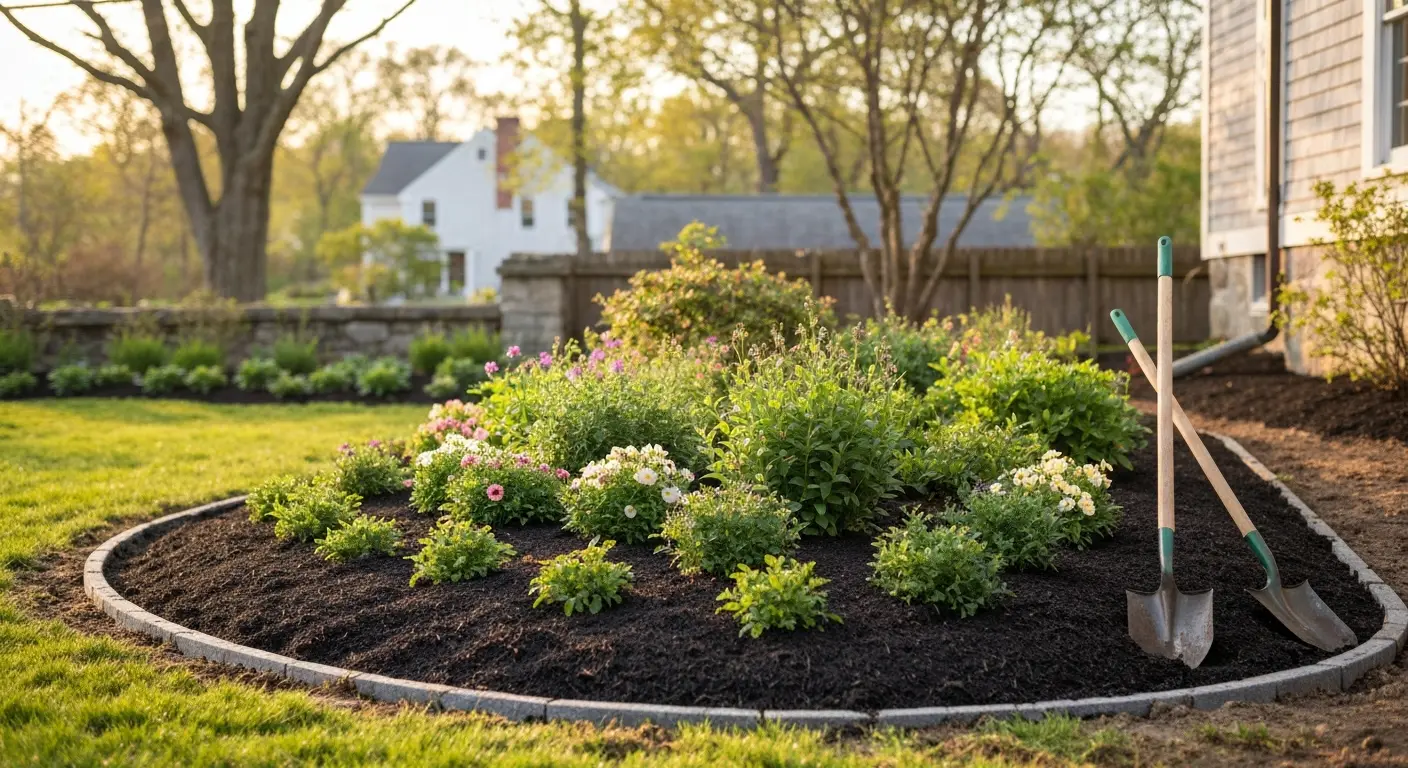 Accent planting bed