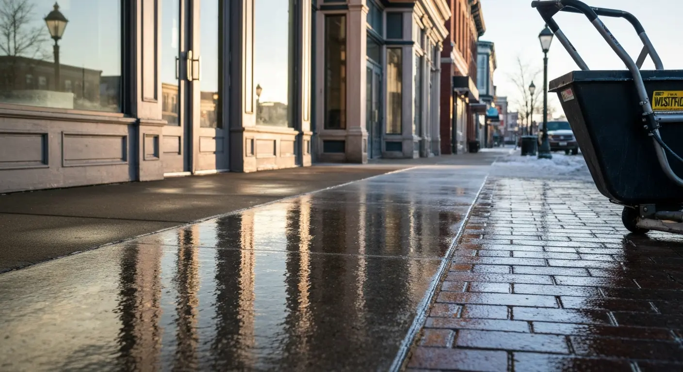 Ice treatment application